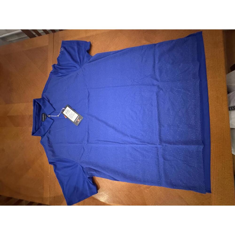 Chase 54 Men's 2XL Ultramarine Blue Polo Shirt
